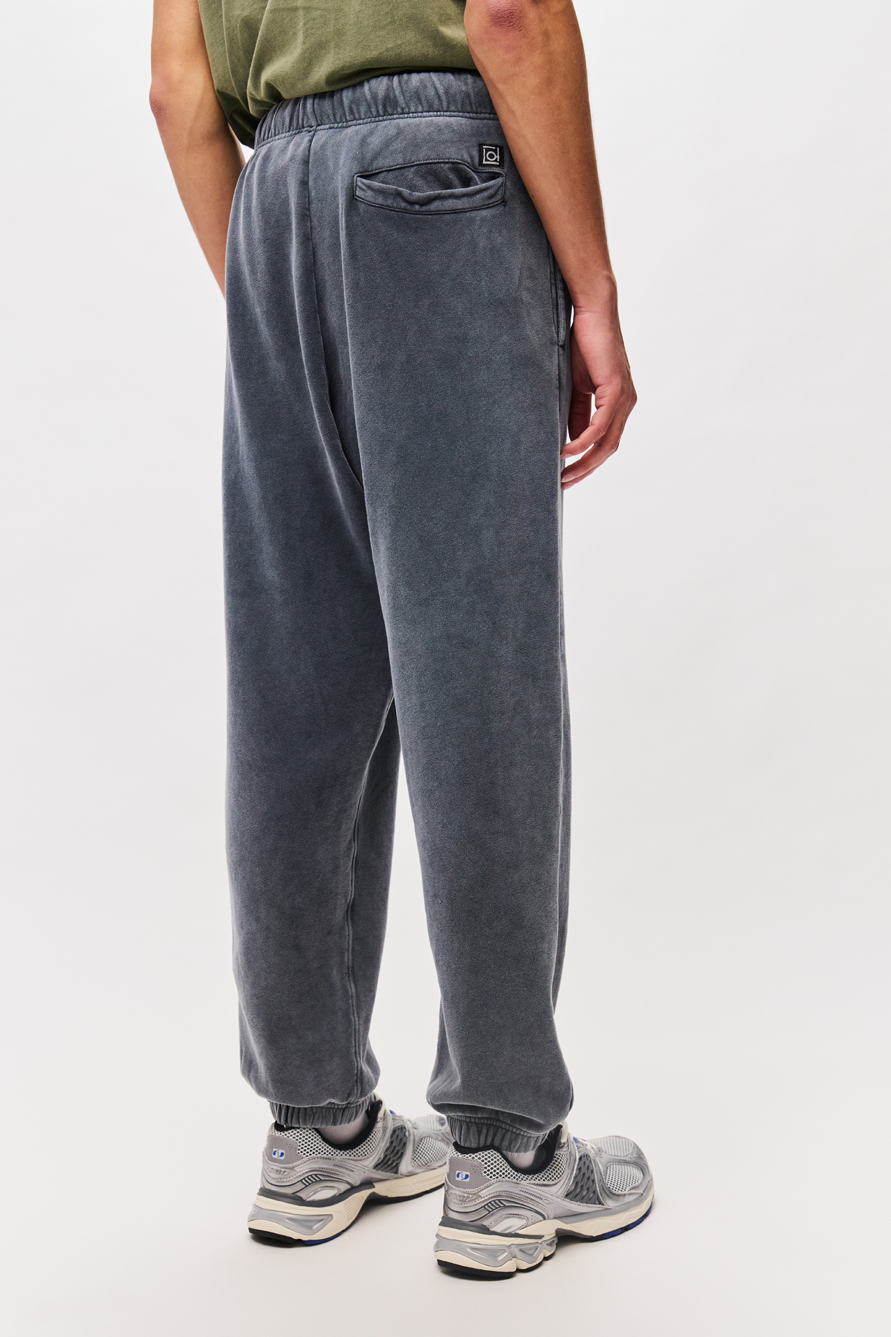 Grey cuffed sweatpants online