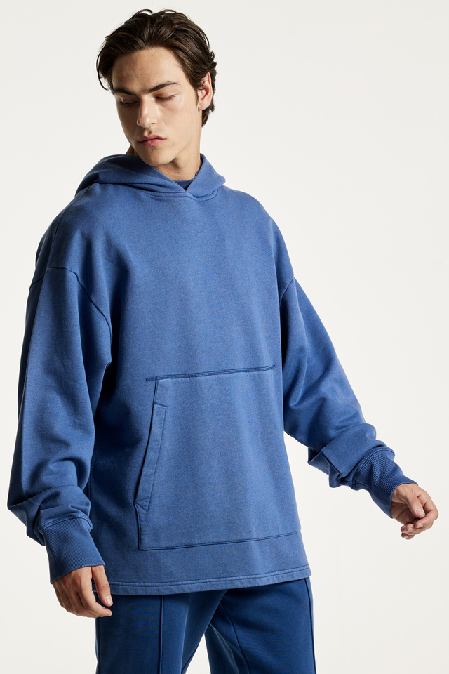 Men's Oversized Fit Modal Mix Hoodie | Dirty Laundry